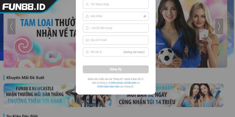 Những lưu ý để tránh rủi ro khi đăng ký FUN88