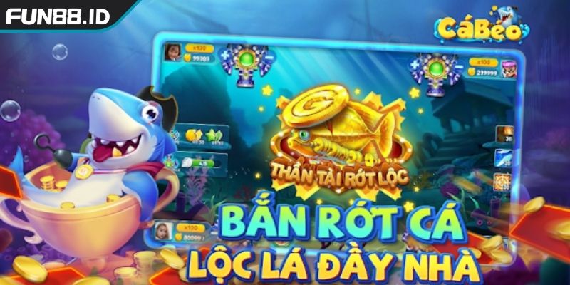 Bắn Cá Béo Khám Phá Thiên Đường Hải Dương Trên FUN88 2 Cơ hội thắng lớn với mức thưởng khủng