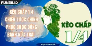 Kèo Chấp 1 4 FUN88 Chiến Lược Chinh Phục Cược Đồng Banh Nửa Trái