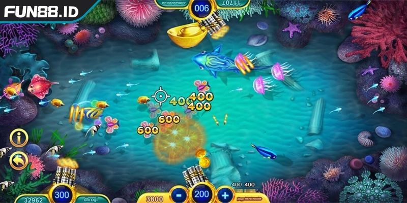 Kết hợp bắn tay và khóa mục tiêu trong Bắn Cá Hoàng Kim